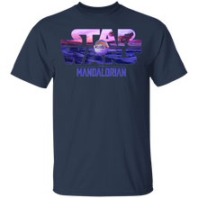 Load image into Gallery viewer, Star Wars The Mandalorian The Child Logo Fill T-Shirt Movie Fan Tshirt Fanart Gift Friends Logo T Shirts Quote Saying Slogans Shirt
