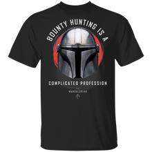 Load image into Gallery viewer, Star Wars The Mandalorian A Complicated Profession Portrait T-Shirt Movie Fan Tshirt Fanart Gift Friends Logo T Shirts Quote Saying Slogans Shirt
