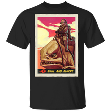 Load image into Gallery viewer, Star Wars The Mandalorian Kuiil and Blurrg Trading Card T-Shirt Movie Fan Tshirt Fanart Gift Friends Logo T Shirts Quote Saying Slogans Shirt
