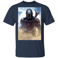 Load image into Gallery viewer, Star Wars The Mandalorian Dusk Poster T-Shirt Movie Fan Tshirt Fanart Gift Friends Logo T Shirts Quote Saying Slogans Shirt
