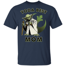 Load image into Gallery viewer, Star Wars Yoda Best Mom Rebel Logo T-Shirt Movie Fan Tshirt Fanart Gift Friends Logo T Shirts Quote Saying Slogans Shirt

