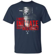 Load image into Gallery viewer, Star Wars The Mandalorian IG-11 Self-Destruct Overlay T-Shirt Movie Fan Tshirt Fanart Gift Friends Logo T Shirts Quote Saying Slogans Shirt
