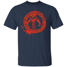 Load image into Gallery viewer, Star Wars The Mandalorian Bounty Hunter Stamp T-Shirt Movie Fan Tshirt Fanart Gift Friends Logo T Shirts Quote Saying Slogans Shirt
