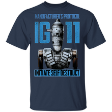 Load image into Gallery viewer, Star Wars The Mandalorian IG-11 Manufacturer's Protocol T-Shirt Movie Fan Tshirt Fanart Gift Friends Logo T Shirts Quote Saying Slogans Shirt
