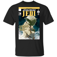 Load image into Gallery viewer, Star Wars Yoda Jedi Comic T-Shirt Movie Fan Tshirt Fanart Gift Friends Logo T Shirts Quote Saying Slogans Shirt
