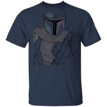 Load image into Gallery viewer, Star Wars The Mandalorian Muted Warrior T-Shirt Movie Fan Tshirt Fanart Gift Friends Logo T Shirts Quote Saying Slogans Shirt
