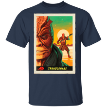 Load image into Gallery viewer, Star Wars The Mandalorian Trandoshans Trading Card T-Shirt Movie Fan Tshirt Fanart Gift Friends Logo T Shirts Quote Saying Slogans Shirt
