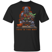 Load image into Gallery viewer, Star Wars The Mandalorian The Child This Is The Way Sketch T-Shirt Movie Fan Tshirt Fanart Gift Friends Logo T Shirts Quote Saying Slogans Shirt
