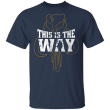 Load image into Gallery viewer, Star Wars The Mandalorian This Is The Way Mythosaur Overlay T-Shirt Movie Fan Tshirt Fanart Gift Friends Logo T Shirts Quote Saying Slogans Shirt
