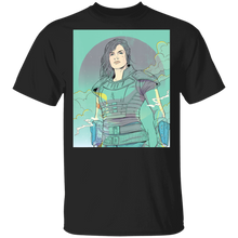 Load image into Gallery viewer, Star Wars The Mandalorian Cara Dune Art Deco T-Shirt Movie Fan Tshirt Fanart Gift Friends Logo T Shirts Quote Saying Slogans Shirt
