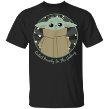 Load image into Gallery viewer, Star Wars The Mandalorian The Child Cutest Bounty Portrait T-Shirt Movie Fan Tshirt Fanart Gift Friends Logo T Shirts Quote Saying Slogans Shirt
