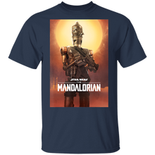 Load image into Gallery viewer, Star Wars The Mandalorian IG-11 Poster T-Shirt Movie Fan Tshirt Fanart Gift Friends Logo T Shirts Quote Saying Slogans Shirt
