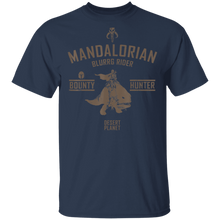 Load image into Gallery viewer, Star Wars The Mandalorian Blurrg Rider Logo T-Shirt Movie Fan Tshirt Fanart Gift Friends Logo T Shirts Quote Saying Slogans Shirt
