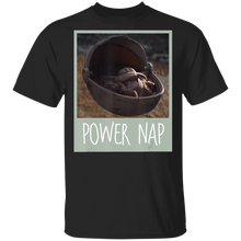 Load image into Gallery viewer, Star Wars The Mandalorian The Child Power Nap T-Shirt Movie Fan Tshirt Fanart Gift Friends Logo T Shirts Quote Saying Slogans Shirt
