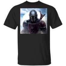 Load image into Gallery viewer, Star Wars The Mandalorian Lone Gunfighter T-Shirt Movie Fan Tshirt Fanart Gift Friends Logo T Shirts Quote Saying Slogans Shirt
