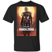 Load image into Gallery viewer, Star Wars The Mandalorian Character Poster T-Shirt Movie Fan Tshirt Fanart Gift Friends Logo T Shirts Quote Saying Slogans Shirt
