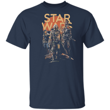 Load image into Gallery viewer, Star Wars The Mandalorian Dark Trio Portrait T-Shirt Movie Fan Tshirt Fanart Gift Friends Logo T Shirts Quote Saying Slogans Shirt
