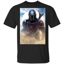 Load image into Gallery viewer, Star Wars The Mandalorian Dusk Poster T-Shirt Movie Fan Tshirt Fanart Gift Friends Logo T Shirts Quote Saying Slogans Shirt
