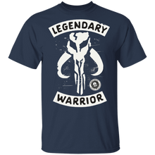 Load image into Gallery viewer, Star Wars The Mandalorian Skull Legendary Warrior T-Shirt Movie Fan Tshirt Fanart Gift Friends Logo T Shirts Quote Saying Slogans Shirt
