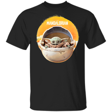 Load image into Gallery viewer, Star Wars The Mandalorian The Child Awakens T-Shirt Movie Fan Tshirt Fanart Gift Friends Logo T Shirts Quote Saying Slogans Shirt
