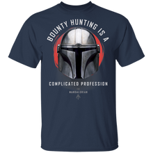 Load image into Gallery viewer, Star Wars The Mandalorian A Complicated Profession Portrait T-Shirt Movie Fan Tshirt Fanart Gift Friends Logo T Shirts Quote Saying Slogans Shirt
