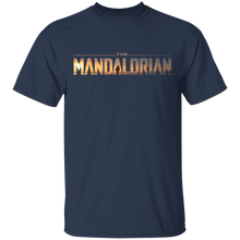 Load image into Gallery viewer, Star Wars The Mandalorian Series Logo T-Shirt Movie Fan Tshirt Fanart Gift Friends Logo T Shirts Quote Saying Slogans Shirt
