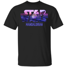 Load image into Gallery viewer, Star Wars The Mandalorian The Child Logo Fill T-Shirt Movie Fan Tshirt Fanart Gift Friends Logo T Shirts Quote Saying Slogans Shirt
