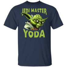 Load image into Gallery viewer, Star Wars Clone Wars Jedi Master Yoda Big Face T-Shirt Movie Fan Tshirt Fanart Gift Friends Logo T Shirts Quote Saying Slogans Shirt
