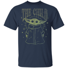Load image into Gallery viewer, Star Wars The Mandalorian The Child Stars Outline Portrait T-Shirt Movie Fan Tshirt Fanart Gift Friends Logo T Shirts Quote Saying Slogans Shirt
