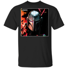 Load image into Gallery viewer, Star Wars The Mandalorian Helmet T-Shirt Movie Fan Tshirt Fanart Gift Friends Logo T Shirts Quote Saying Slogans Shirt
