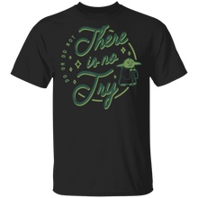 Load image into Gallery viewer, Star Wars Yoda Do Or Do Not Circle Logo T-Shirt Movie Fan Tshirt Fanart Gift Friends Logo T Shirts Quote Saying Slogans Shirt
