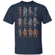 Load image into Gallery viewer, Star Wars The Mandalorian Bounty Hunters This is the Way T-Shirt Movie Fan Tshirt Fanart Gift Friends Logo T Shirts Quote Saying Slogans Shirt
