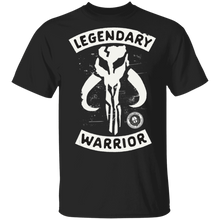 Load image into Gallery viewer, Star Wars The Mandalorian Skull Legendary Warrior T-Shirt Movie Fan Tshirt Fanart Gift Friends Logo T Shirts Quote Saying Slogans Shirt
