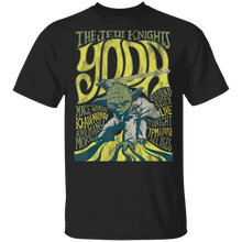 Load image into Gallery viewer, Star Wars Yoda The Jedi Knights Vintage Concert Poster T-Shirt Movie Fan Tshirt Fanart Gift Friends Logo T Shirts Quote Saying Slogans Shirt
