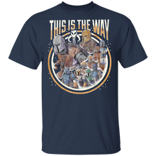 Load image into Gallery viewer, Star Wars The Mandalorian Group Shot This Is The Way T-Shirt Movie Fan Tshirt Fanart Gift Friends Logo T Shirts Quote Saying Slogans Shirt
