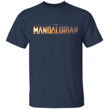 Load image into Gallery viewer, Star Wars The Mandalorian Title Fill Logo Graphic C1 T-Shirt Movie Fan Tshirt Fanart Gift Friends Logo T Shirts Quote Saying Slogans Shirt
