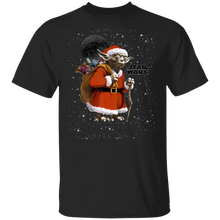 Load image into Gallery viewer, Star Wars Yoda Santa Claus Costume Poster T-Shirt Movie Fan Tshirt Fanart Gift Friends Logo T Shirts Quote Saying Slogans Shirt
