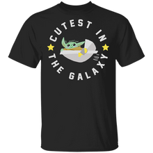 Load image into Gallery viewer, Star Wars The Mandalorian The Child Cutest Left Chest T-Shirt Movie Fan Tshirt Fanart Gift Friends Logo T Shirts Quote Saying Slogans Shirt
