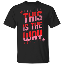 Load image into Gallery viewer, Star Wars The Mandalorian This Is The Way Split Design T-Shirt Movie Fan Tshirt Fanart Gift Friends Logo T Shirts Quote Saying Slogans Shirt
