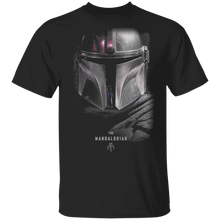 Load image into Gallery viewer, Star Wars The Mandalorian Dark Portrait T-Shirt Movie Fan Tshirt Fanart Gift Friends Logo T Shirts Quote Saying Slogans Shirt
