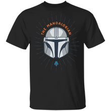 Load image into Gallery viewer, Star Wars The Mandalorian Simple Cartoon Helmet T-Shirt Movie Fan Tshirt Fanart Gift Friends Logo T Shirts Quote Saying Slogans Shirt
