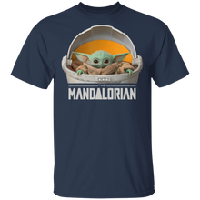 Load image into Gallery viewer, Star Wars The Mandalorian The Child Floating Pod T-Shirt Movie Fan Tshirt Fanart Gift Friends Logo T Shirts Quote Saying Slogans Shirt
