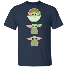 Load image into Gallery viewer, Star Wars The Mandalorian The Child Cartoon Poses T-Shirt Movie Fan Tshirt Fanart Gift Friends Logo T Shirts Quote Saying Slogans Shirt
