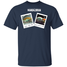 Load image into Gallery viewer, Star Wars The Mandalorian The Child Photo Memories T-Shirt Movie Fan Tshirt Fanart Gift Friends Logo T Shirts Quote Saying Slogans Shirt
