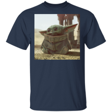 Load image into Gallery viewer, Star Wars The Mandalorian The Child Photograph T-Shirt Movie Fan Tshirt Fanart Gift Friends Logo T Shirts Quote Saying Slogans Shirt
