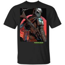Load image into Gallery viewer, Star Wars The Mandalorian Tough Warrior T-Shirt Movie Fan Tshirt Fanart Gift Friends Logo T Shirts Quote Saying Slogans Shirt

