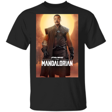 Load image into Gallery viewer, Star Wars The Mandalorian Greef Karga Character Poster T-Shirt Movie Fan Tshirt Fanart Gift Friends Logo T Shirts Quote Saying Slogans Shirt
