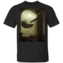 Load image into Gallery viewer, Star Wars The Mandalorian The Child First Meeting Poster T-Shirt Movie Fan Tshirt Fanart Gift Friends Logo T Shirts Quote Saying Slogans Shirt
