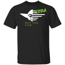 Load image into Gallery viewer, Star Wars Yoda Best Dad Ever Father's Day T-Shirt Movie Fan Tshirt Fanart Gift Friends Logo T Shirts Quote Saying Slogans Shirt
