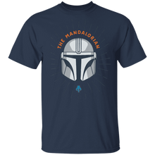 Load image into Gallery viewer, Star Wars The Mandalorian Simple Cartoon Helmet T-Shirt Movie Fan Tshirt Fanart Gift Friends Logo T Shirts Quote Saying Slogans Shirt
